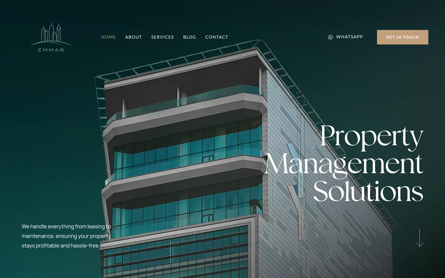 Emmar home page
